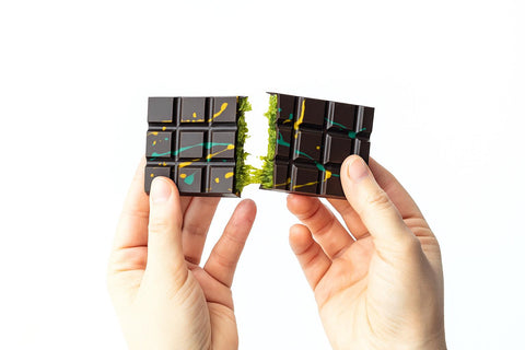 Mini Dark Pistachio Kataifi Bar