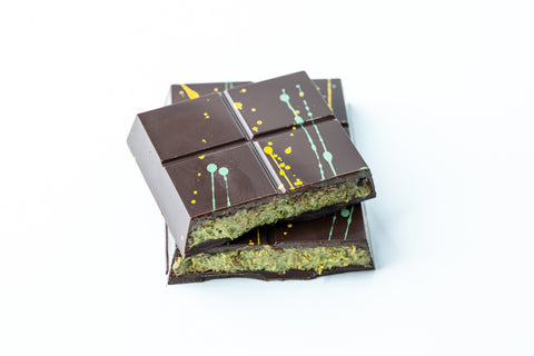 Dark Pistachio Kataifi Bar