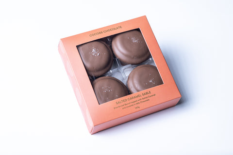 Salted Caramel Sablé Eggs