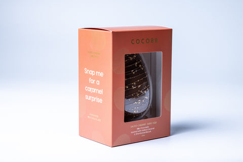 Salted Caramel Sablé Egg - Milk Chocolate