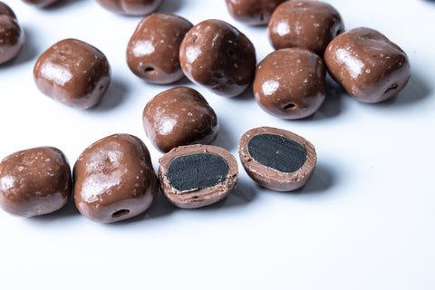 Milk Chocolate coated Liquorice