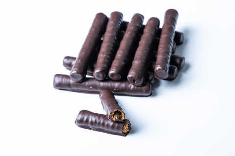 Dark Chocolate Hazelnut Wafer Sticks