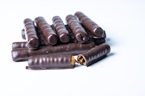 Dark Chocolate Hazelnut Wafer Sticks