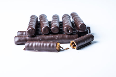 Dark Chocolate Hazelnut Wafer Sticks