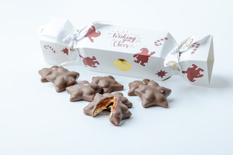 Salted Caramel Sablé Stars