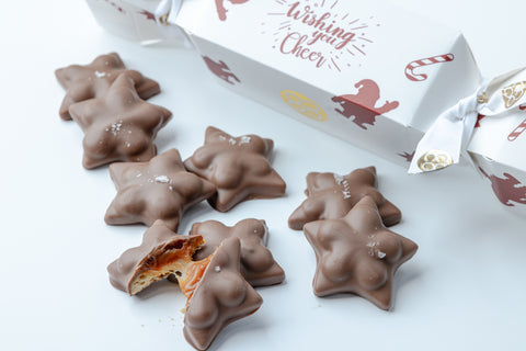 Salted Caramel Sablé Stars