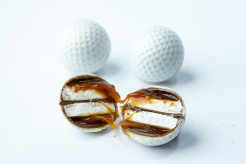 Caramel Marshmallow Golf Balls (4 per pack)