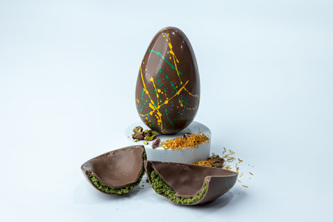 Pistachio Kataifi Egg