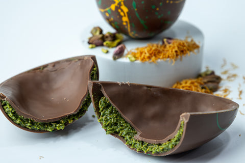 Pistachio Kataifi Egg