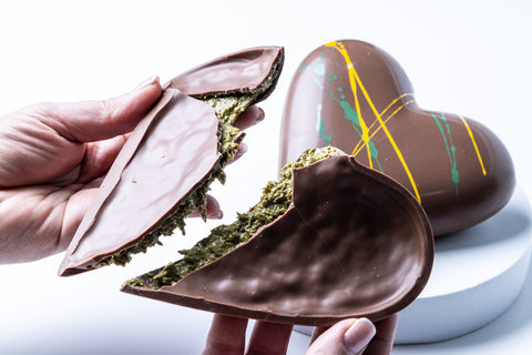 Pistachio Kataifi Heart