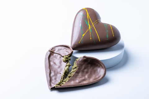 Pistachio Kataifi Heart