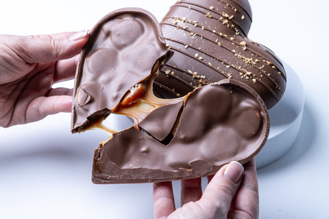 Salted Caramel Sablé Heart