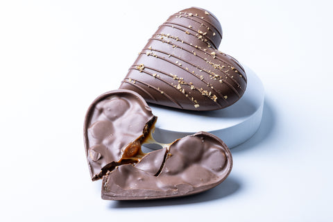 Salted Caramel Sablé Heart