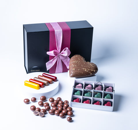 Salted Caramel Sablé Heart Hamper