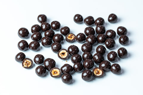 Dark Chocolate coated Hazelnuts